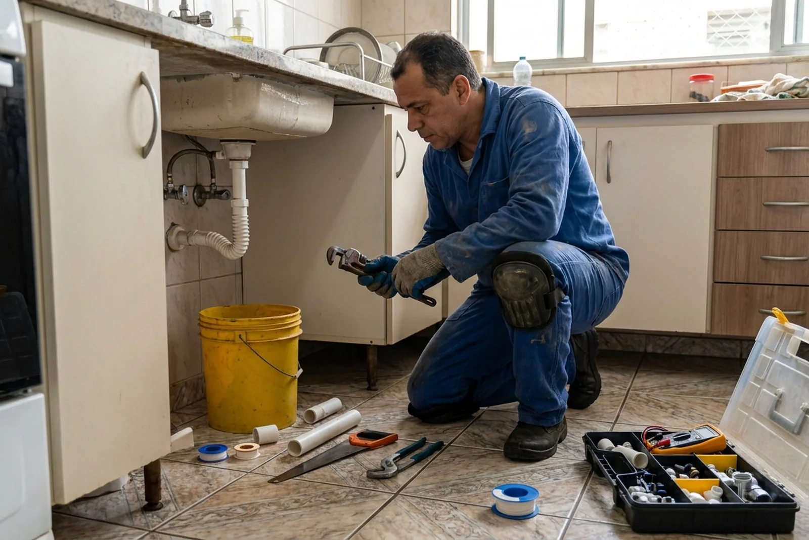 Reparos hidráulicos e detecção de vazamento em Cascavel-PR